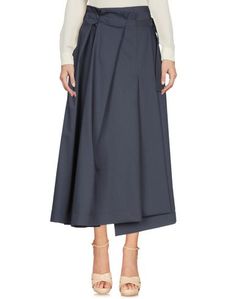 Юбка длиной 3/4 Jil Sander Navy