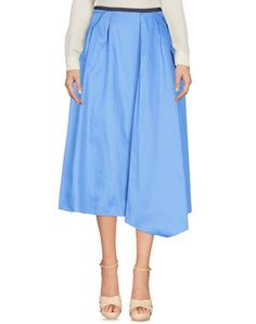 Юбка длиной 3/4 Jil Sander Navy