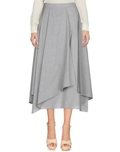 Юбка длиной 3/4 Jil Sander Navy