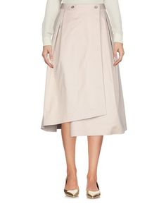 Юбка длиной 3/4 Jil Sander Navy