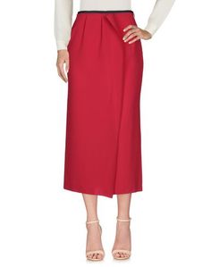 Юбка длиной 3/4 Jil Sander Navy