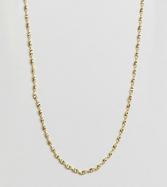 Позолоченное серебряное ожерелье-цепочка Kingsley Ryan - Золотой