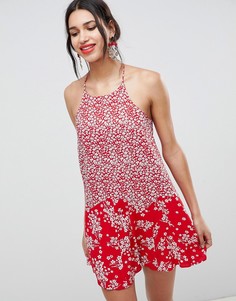 Сарафан мини с принтом ASOS DESIGN - Мульти