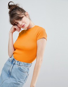 Футболка Monki - Оранжевый