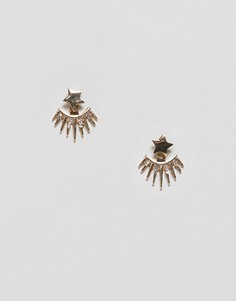 Серьги со звездами Skinny Dip - Золотой Skinnydip