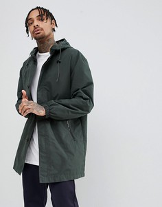 Зеленая легкая парка с капюшоном ASOS DESIGN - Зеленый