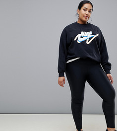 Черные леггинсы Nike Training Plus - Черный