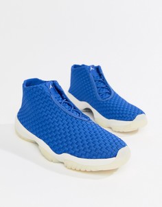 Синие кроссовки Nike Jordan Future 656503-402 - Красный
