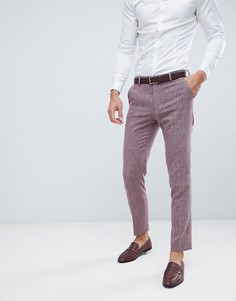 Облегающие брюки ASOS DESIGN wedding - Красный