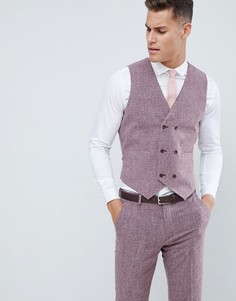 Облегающий жилет ASOS DESIGN wedding - Красный