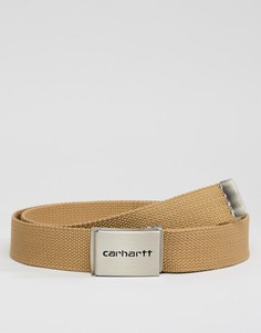 Светло-бежевый ремень Carhartt WIP - Светло-бежевый