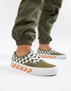 Кроссовки в клетку Vans Exclusive - Мульти