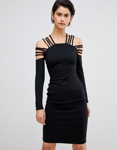 Платье с бретельками Forever Unique - Черный