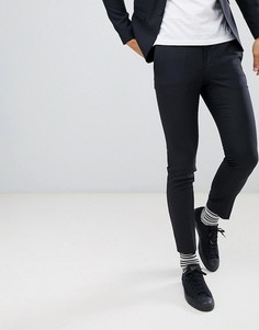 Узкие премиум-брюки черного цвета Jack & Jones - Черный