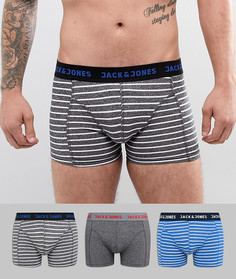 Набор боксеров-брифов в полоску (3 шт.) Jack & Jones - Мульти