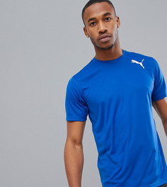 Синяя футболка с короткими рукавами Puma Essential - Синий