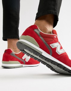 Красные кроссовки New Balance 996 MRL996AR - Красный