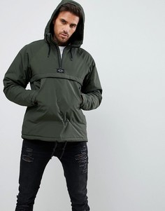 Куртка цвета хаки с короткой молнией Pull&Bear - Зеленый