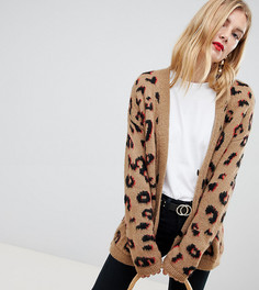 Кардиган с леопардовым узором ASOS DESIGN Tall - Мульти