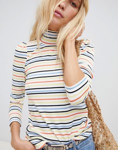 Топ в полоску Free People - Белый