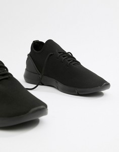 Черные трикотажные кроссовки ASOS DESIGN - Черный