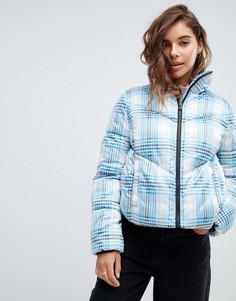 Дутая куртка в клетку ASOS DESIGN - Мульти