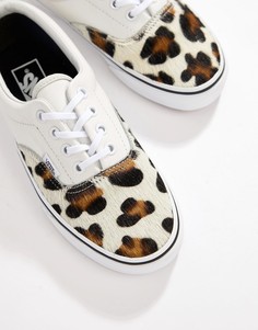 Кроссовки с леопардовым принтом Vans - Мульти