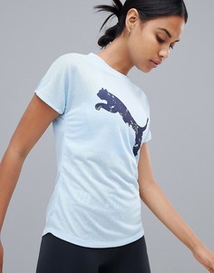 Синяя футболка с круглым вырезом Puma A.C.E - Синий
