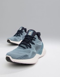 Синиу кроссовки adidas Running Alphabounce - Синий