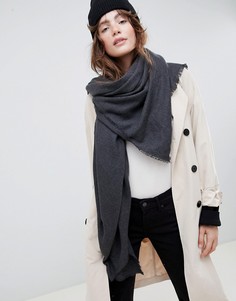 Легкий мягкий шарф ASOS DESIGN - Серый