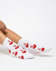 Носки для него и для нее ASOS DESIGN - Белый