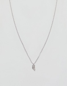 Серебристое ожерелье с подвеской-скорпионом ASOS DESIGN - Серебряный