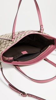 What Goes Around Comes Around Gucci Canvas Tote Bag