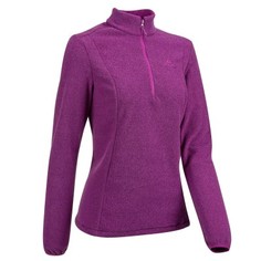 Женская Флисовая Толстовка Для Горных Походов Mh100 Quechua