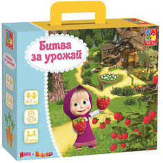 Настольная игра Vladi Toys "Маша и Медведь" Битва за урожай