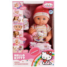 Интерактивный пупс КАРАПУЗ "Hello Kitty" пьет, писает
