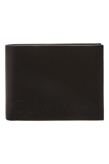 Квадратный кошелек черного цвета Calvin Klein