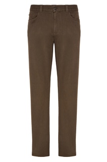Бежевые брюки Canali