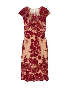 Короткое платье Marchesa Notte