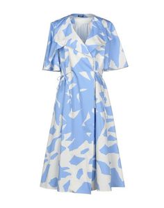Платье длиной 3/4 Jil Sander Navy