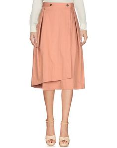 Юбка длиной 3/4 Jil Sander Navy