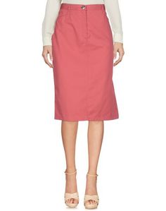 Юбка длиной 3/4 Jil Sander Navy