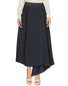 Юбка длиной 3/4 Jil Sander Navy