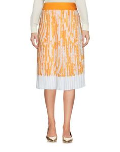 Юбка длиной 3/4 Jil Sander Navy
