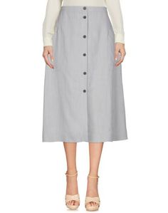 Юбка длиной 3/4 Jil Sander Navy