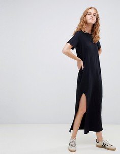 Платье-футболка макси ASOS DESIGN ultimate - Черный