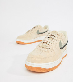 Кроссовки с логотипом Nike Peach Air Force 1 - Оранжевый