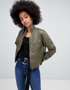 Куртка в стиле милитари Cheap Monday - Зеленый