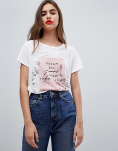 Футболка с принтом Tommy Jeans - Белый