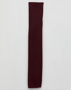 Однотонный трикотажный галстук Ben Sherman - Красный